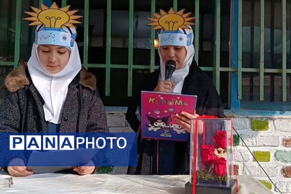 نمایشگاه دستاوردهای دانش آموزی در دبستان دخترانه وحیدکیهانی ناحیه یک شهرری