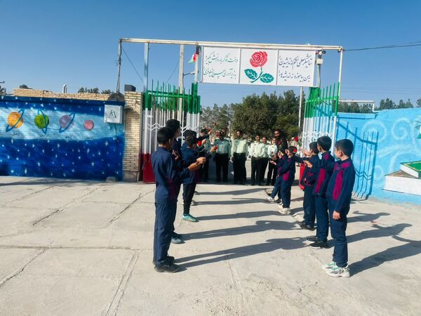 آیین گرامیداشت هفته نیروی انتظامی در خاتم