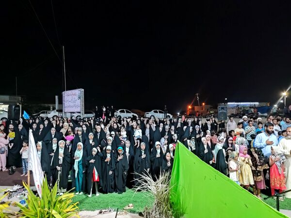  جشن میلاد امام رضا (ع) در جزیره بوموسی