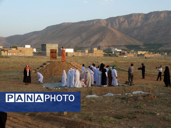 بازسازی صحنه عیدغدیر در شهر گهرو