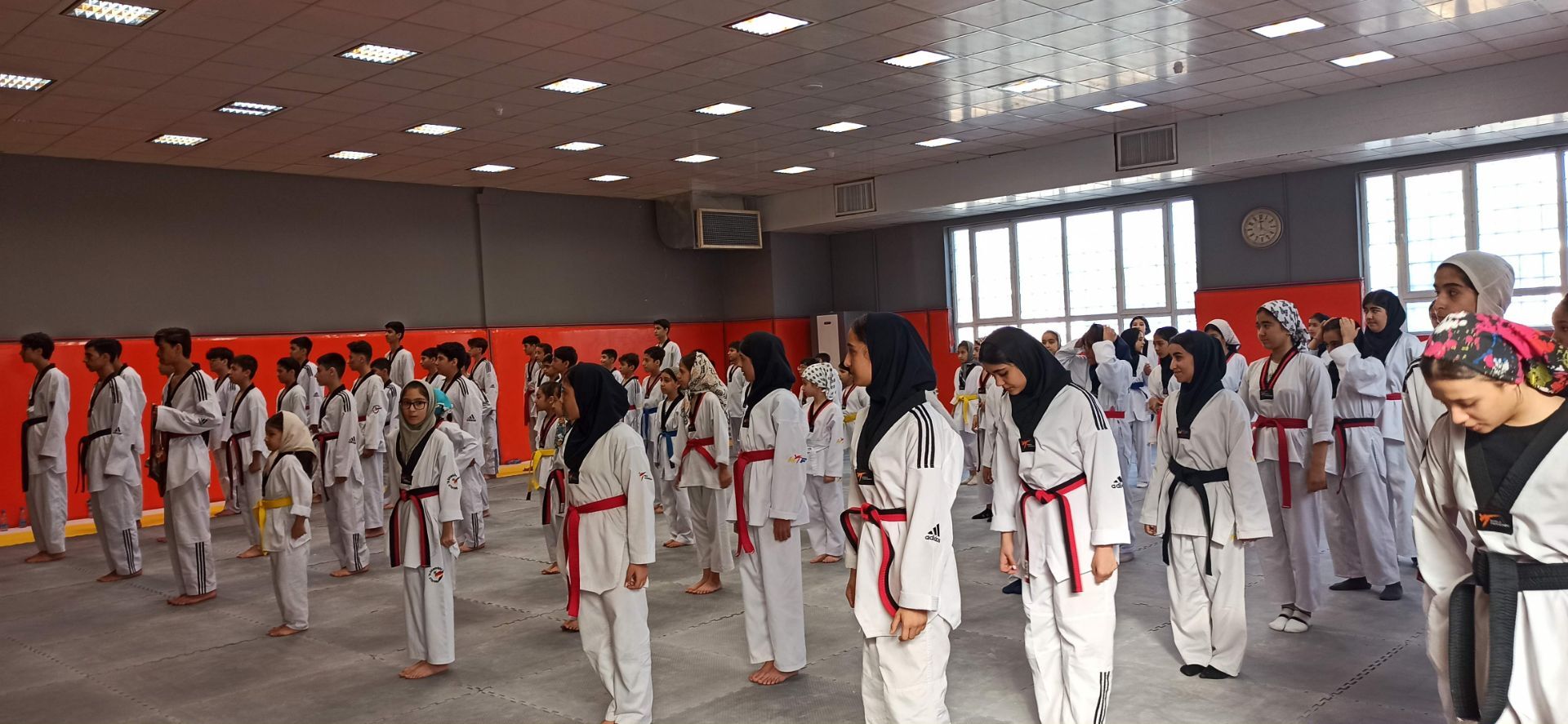 افتتاح خانه تکواندو در سالن چند منظوره آزادی شیروان