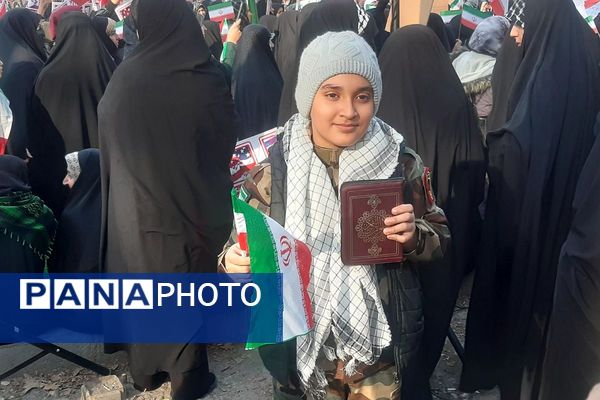 قیام حماسی مردم غیور شهریار در اعلام تنفرازجنایات آمریکا و اسرائیل