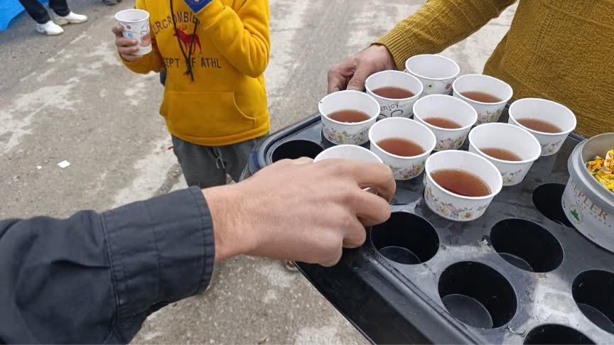 ایستگاه صلواتی به‌مناسبت نیمه شعبان در دیشموک