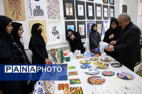 همایش «یاوران انقلاب» پیشتازان هنرستان شهریار تبریز