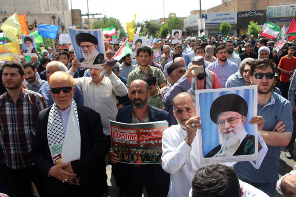 اعلام انزجار مردم قم از جنایات رژیم صهیونیستی در جمعه خشم