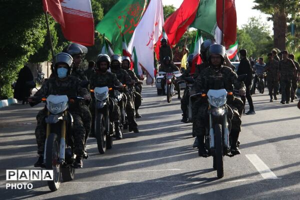 رزمایش امام رضایی های یزد