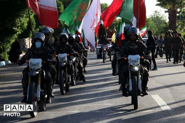 رزمایش امام رضایی های یزد
