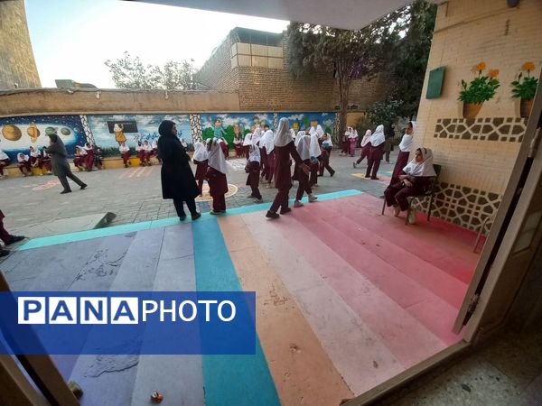 پروژه حیاط پویا در دبستان  شطیطه نیشابور