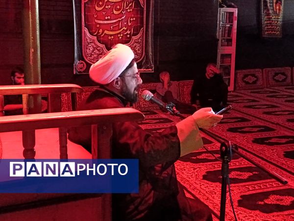 مراسم سوگواری شهادت حضرت رقیه (س) در شهر سفید‌دشت 