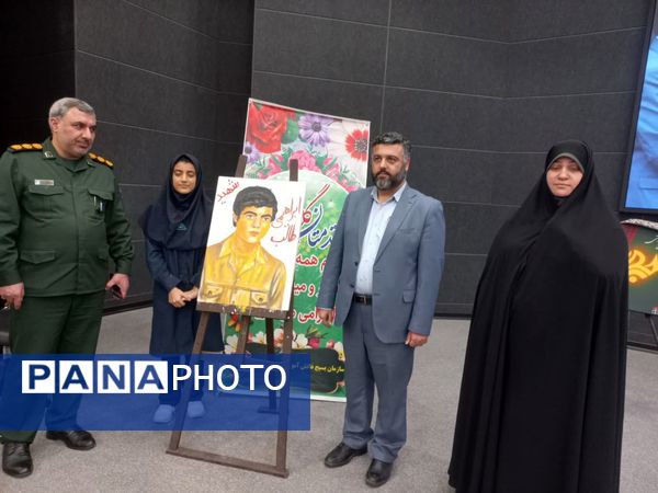 اختتامیه رویداد رسانه‌ای سرمشق باغ موزه دفاع مقدس رشت