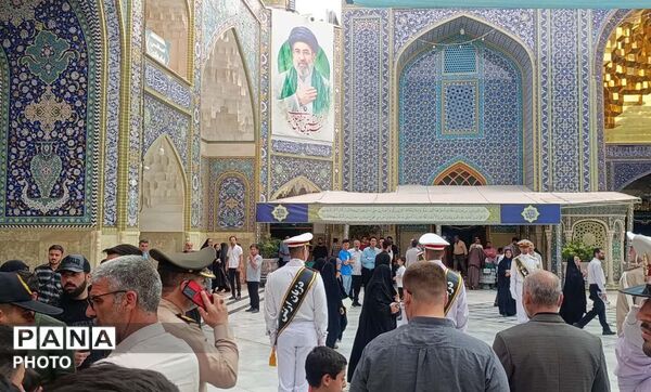 گلباران مزار امیر سپهبد شهید «موسوی» در قم