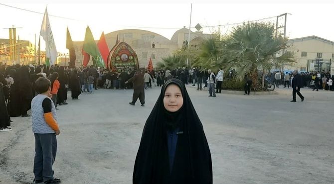 تشییع نمادین حضرت فاطمه (س) و نخل‌برداری در یزد