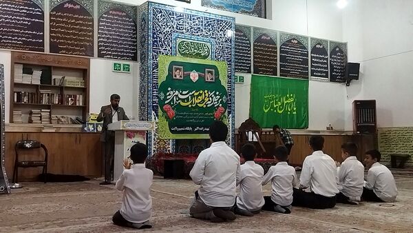 جشن بزرگ انقلاب در مسجد امام حسین (ع) نیشابور 