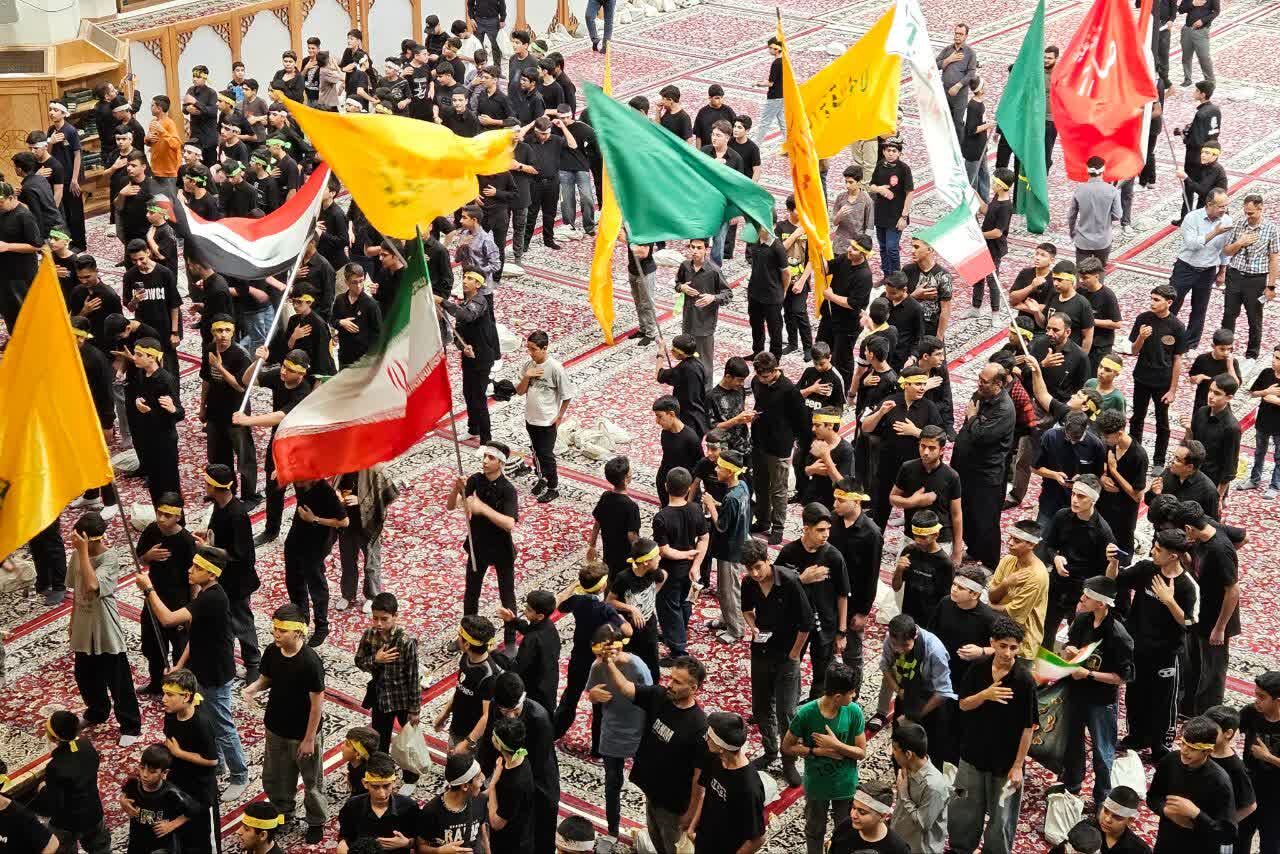 نوجوانان عاشورایی در حرم شاهچراغ(ع) - 3