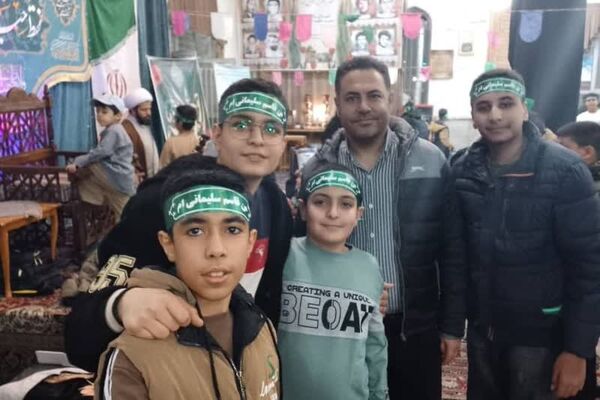 اعتکاف دانش‌آموزی در زرقان