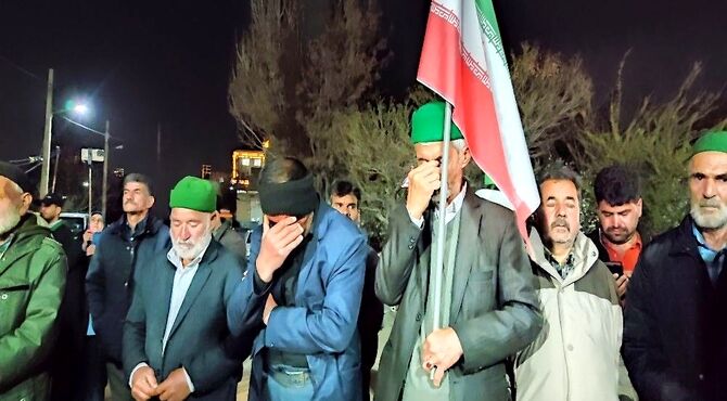 مراسم عزاداری شهادت امام جعفر صادق علیه السلام درشهر نیشابور
