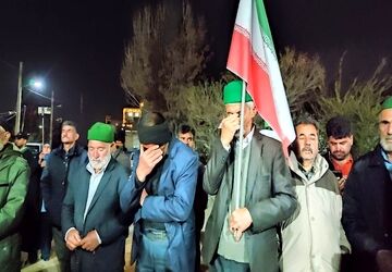 مراسم عزاداری شهادت امام جعفر صادق علیه السلام درشهر نیشابور