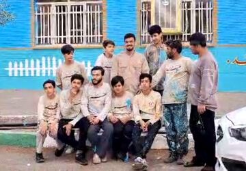 نقش آفرینی نوجوانان گروه «مکتب عاشورا»