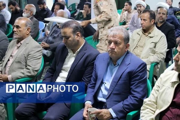 مراسم گرامیداشت شهید مقاومت در محل سپاه ناحیه شهرستان خلیل‌آباد