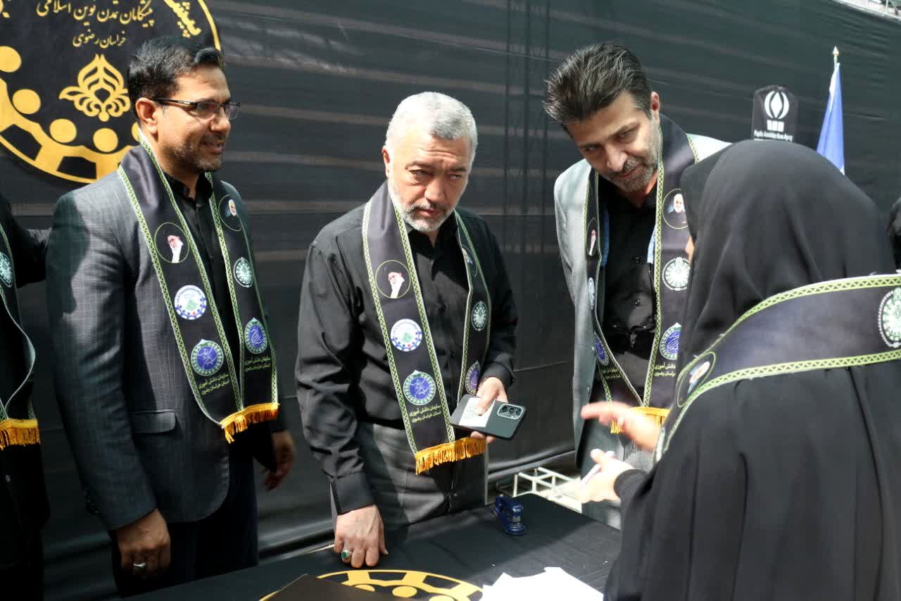 موکب سازمان دانش‌آموزی خراسان رضوی میزبان اقشار مختلف در روزهای سوگواری