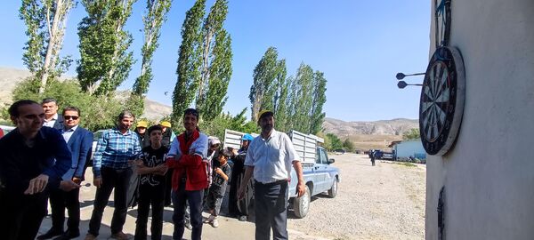 برگزاری مسابقات دارت در اردوی یک روزه مربیان پیشتاز سدبارزو شهرستان شیروان