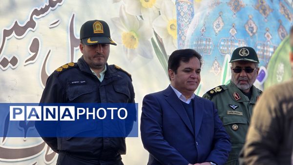 راهپیمایی ۲۲ بهمن در شهرستان نظرآباد 