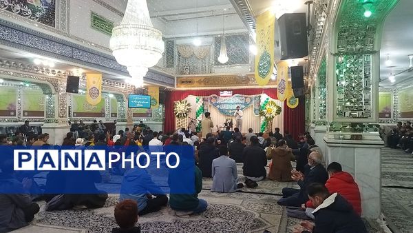 گذری بر مراسم میلاد حضرت مهدی (عج) در مهدیه نیشابور 