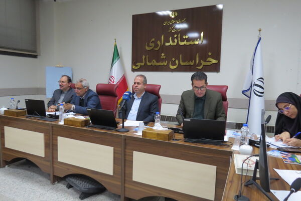 جلسه شورای معاونان در استانداری خراسان شمالی 