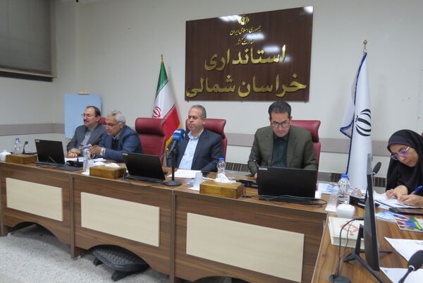 جلسه شورای معاونان در استانداری خراسان شمالی 
