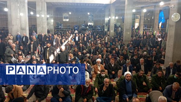 اقامه نماز عبادی سیاسی جمعه همزمان با ایام دهه فجر و اعیاد شعبانیه 