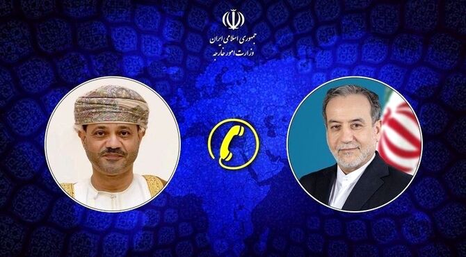 تماس تلفنی وزرای امور خارجه ایران و عمان