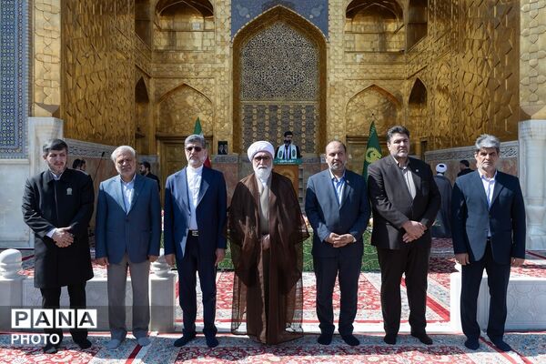 آیین آغاز سال تحصیلی مدارس در حرم مطهر رضوی