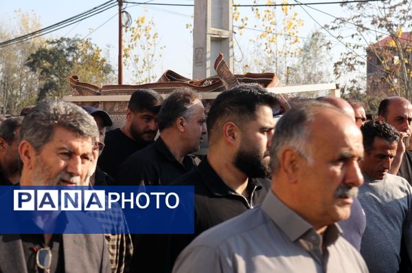 پدر شهید احمد کیومرثی دیدار حق را لبیک گفت