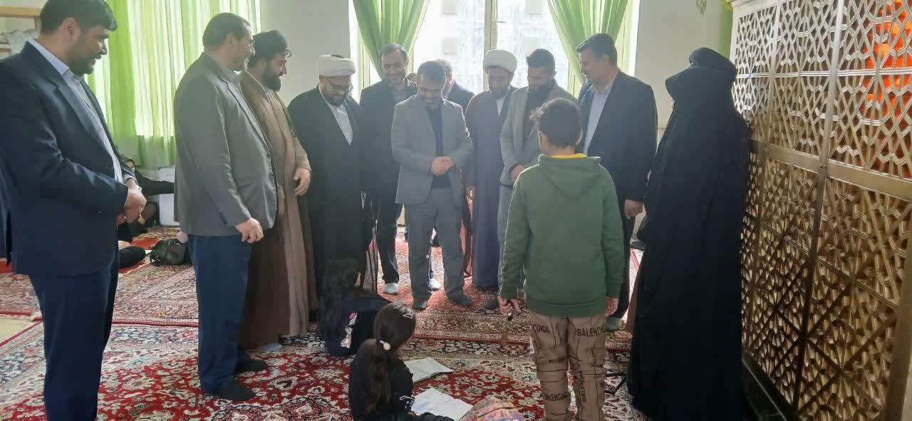 جشنِ اختتامیه کلاس‌های قرآن در امام زاده نقی الهادی (ع) شیروان