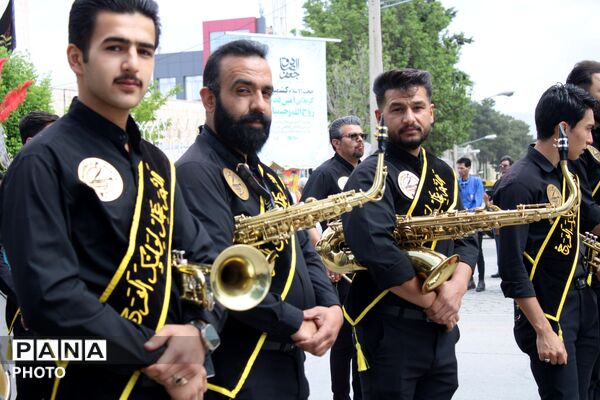 عزاداری باشکوه شهادت امام صادق (ع) در نیشابور