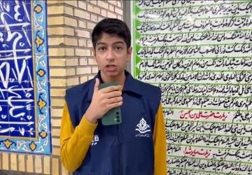 محفل دعای روح بخش ندبه در مسجد صاحب الزمان مهریز