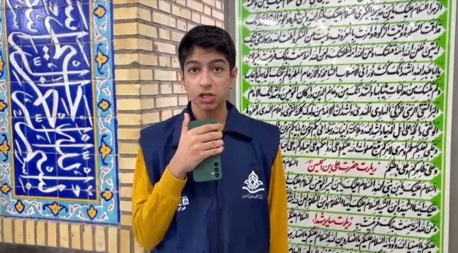 محفل دعای روح بخش ندبه در مسجد صاحب الزمان مهریز