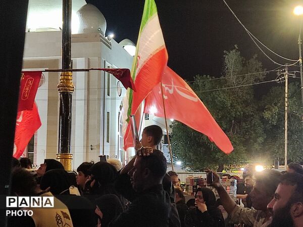 طنین سرود دختران ایران در قلب نجف