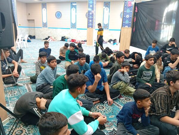 مراسم پر فیض اعتکاف در شهرستان خانمیرزا 