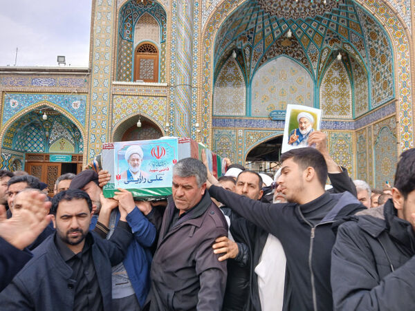 تشییع و خاکسپاری دو قاضی شهید در قم