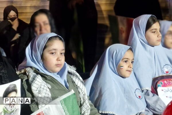 مراسم بیتاب میناب همزمان با برپایی موکب فرهنگیان و دانش‌آموزان قرچک 
