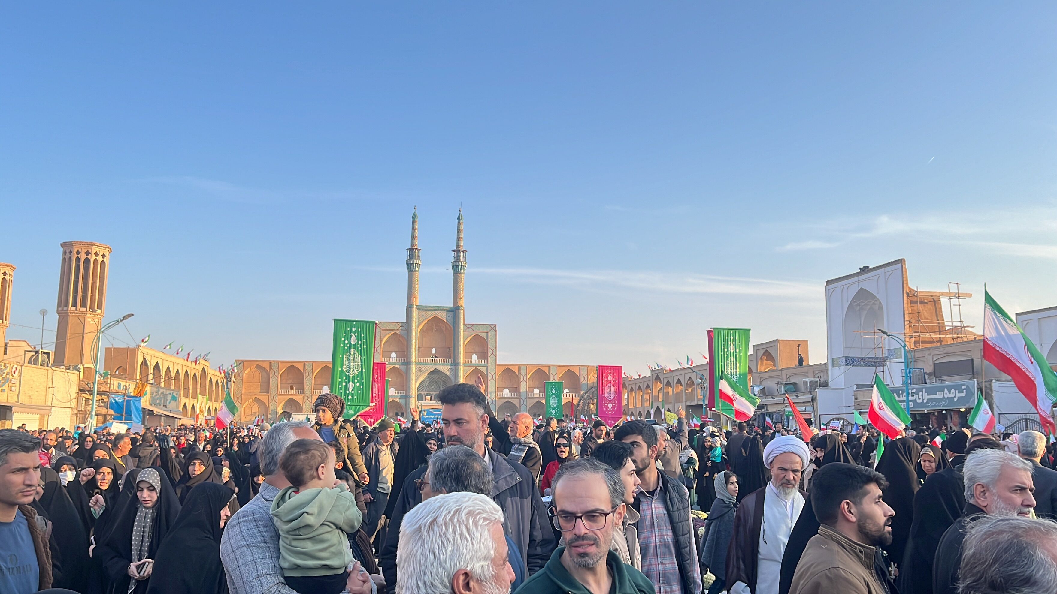 مردم یزد؛ صدای وفاداری به ایران 
