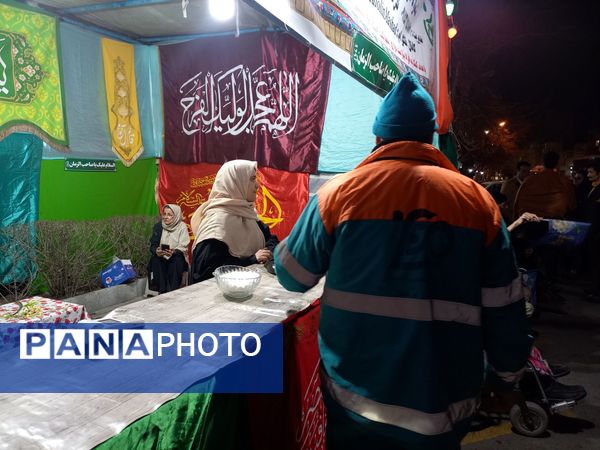 موکب هیات معلولین متوسل به حضرت رقیه (س) درجشن نیمه شعبان 