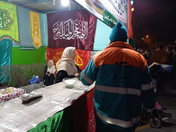 موکب هیات معلولین متوسل به حضرت رقیه (س) درجشن نیمه شعبان 