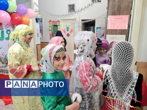 برگزاری جشن چهارشنبه سوری ایمن  در دبستان سارا شهرستان ملارد 