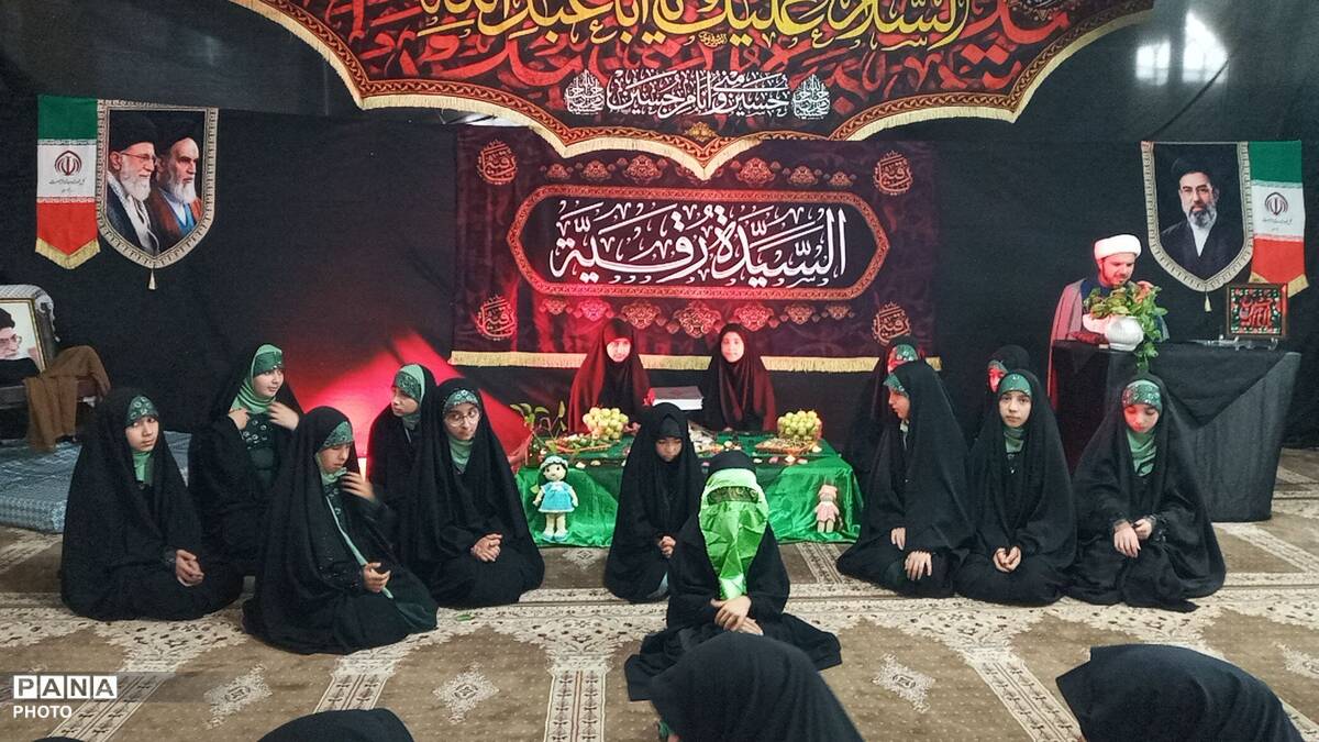 مراسم شهادت حضرت رقیه (س) در مسجد جامع شهرستان درگزین