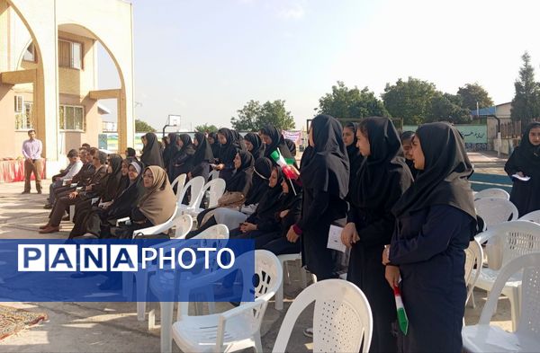 افتتاح المپیاد ورزشی در دبیرستان یاران امام تیرتاش 