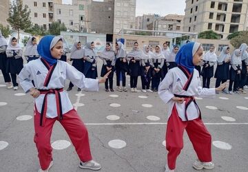  المپیاد ورزشی درون مدرسه ای در دبستان شهید آقچه لو رباط‌کریم