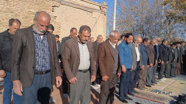 نماز باران در شهرستان بن 