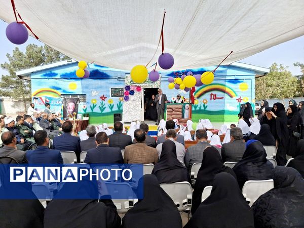 نواخته شدن زنگ مهر در مدارس شهرستان خلیل‌آباد 